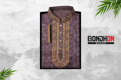 Premium Indian Half Silk Punjabi - Soft Fabrics