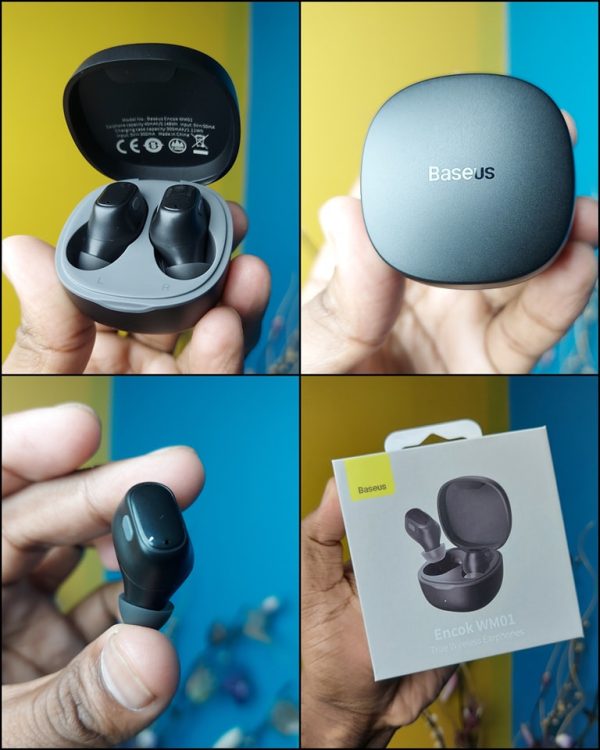 Baseus Encok WM01 TWS True Wireless Bluetooth Earbuds (Black)