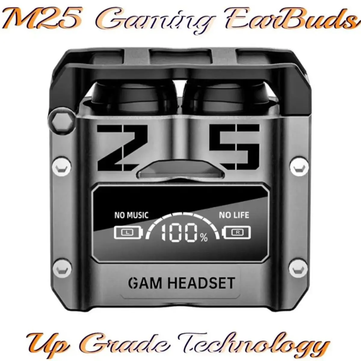 M25 TWS Wireless Bluetooth Headphones Gaming Headset