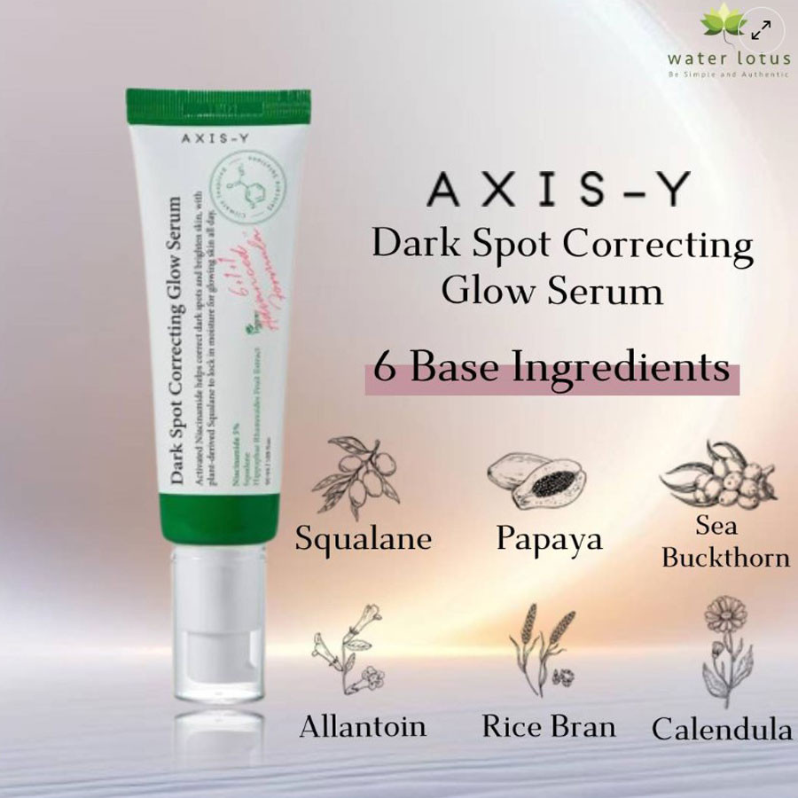 Axis-y Dark Spot Correcting Glow Serum 50ml – Brightening & Even Skin Tone Serum