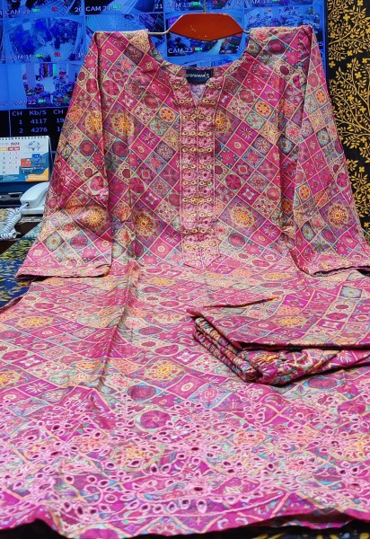 New design Sada Bahar two pieces - Cotton fabrics