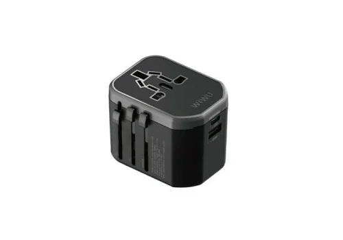 WIWU UA-302 Multi-function Travel Adapter