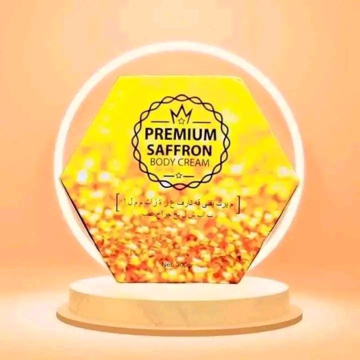 Saffron Premium Moisturizing Whitening Body Cream - 300ml