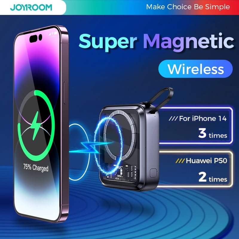 Joyroom JR-L006 IcySeries 22.5W 10000mAh Magnetic Wireless Power Bank (Type-C)