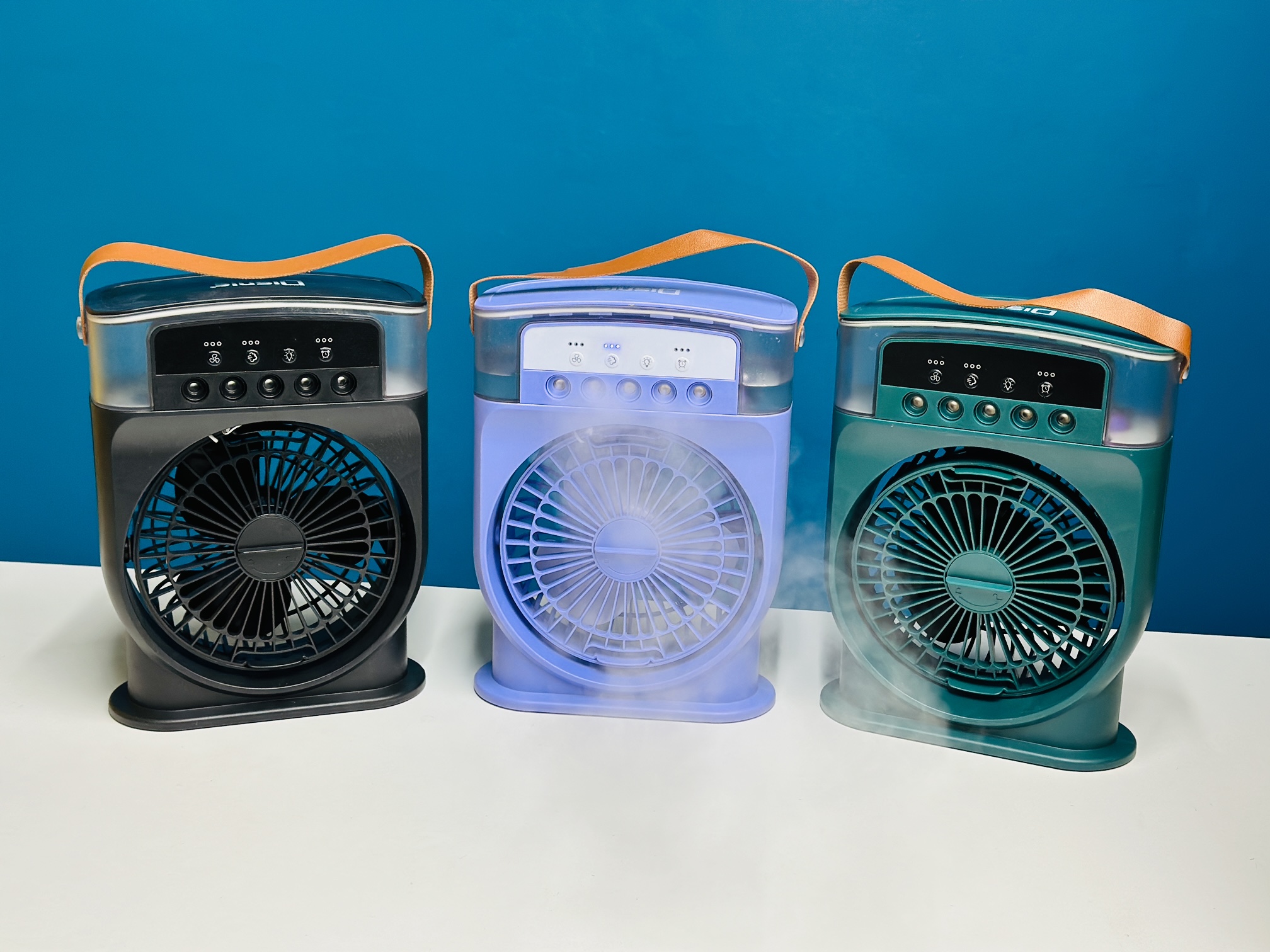 DISNIE Rechargeable Air Cooler Fan With Mist Flow